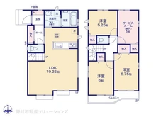【千葉県/松戸市五香】松戸市五香7丁目 新築一戸建て 間取り図