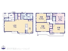 【千葉県/松戸市五香】松戸市五香7丁目 新築一戸建て 間取り図