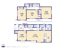 【千葉県/松戸市五香】松戸市五香7丁目 新築一戸建て 間取り図