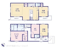 【千葉県/柏市西原】柏市西原1丁目 新築一戸建て 間取り図