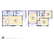 【千葉県/柏市永楽台】柏市永楽台1丁目 新築一戸建て 間取り図