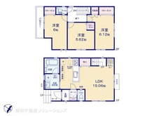 【千葉県/柏市青葉台】柏市青葉台2丁目 新築一戸建て 間取り図