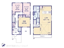【千葉県/流山市鰭ケ崎】流山市鰭ケ崎 新築一戸建て 間取り図