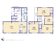 【千葉県/松戸市大金平】松戸市大金平4丁目 新築一戸建て 間取り図