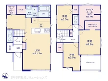 【千葉県/柏市豊平町】柏市豊平町 新築一戸建て 間取り図