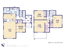 【千葉県/柏市西原】柏市西原4丁目 新築一戸建て 間取り図