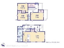 【千葉県/柏市豊四季】柏市豊四季 中古一戸建て 間取り図