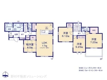 【千葉県/柏市みどり台】柏市みどり台3丁目 新築一戸建て 間取り図
