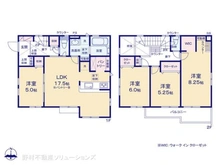 【千葉県/松戸市松飛台】松戸市松飛台 新築一戸建て 間取り図