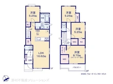 【千葉県/松戸市上本郷】松戸市上本郷 新築一戸建て 間取り図