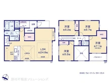 【千葉県/流山市江戸川台西】流山市江戸川台西2丁目 新築一戸建て 間取り図