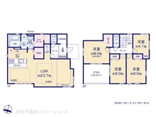 【千葉県/流山市江戸川台東】流山市江戸川台東1丁目 新築一戸建て 間取り図