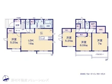 【千葉県/流山市江戸川台東】流山市江戸川台東1丁目 新築一戸建て 間取り図