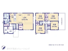 【千葉県/流山市宮園】流山市宮園3丁目 新築一戸建て 間取り図