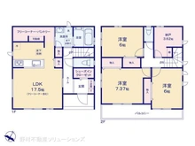 【千葉県/柏市根戸】柏市根戸 新築一戸建て 間取り図