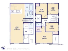 【千葉県/松戸市緑ケ丘】松戸市緑ケ丘2丁目 新築一戸建て 間取り図