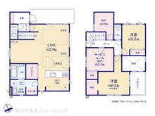 【千葉県/松戸市二ツ木】松戸市二ツ木 新築一戸建て 間取り図