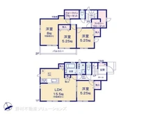 【千葉県/松戸市小山】松戸市小山 新築一戸建て 間取り図