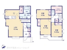 【千葉県/松戸市小山】松戸市小山 新築一戸建て 間取り図