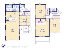 【千葉県/松戸市小山】松戸市小山 新築一戸建て 間取り図