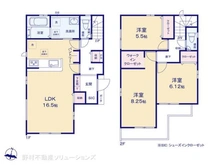【千葉県/流山市加】流山市加2丁目 新築一戸建て 間取り図