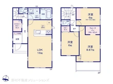 【千葉県/流山市加】流山市加2丁目 新築一戸建て 間取り図