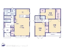 【千葉県/松戸市新松戸南】松戸市新松戸南2丁目 新築一戸建て 間取り図
