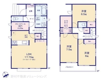【千葉県/松戸市中和倉】松戸市中和倉 新築一戸建て 間取り図