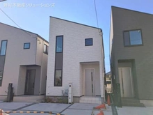 【千葉県/松戸市新松戸】松戸市新松戸5丁目 新築一戸建て 外観