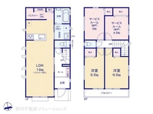 【千葉県/松戸市西馬橋】松戸市西馬橋4丁目 新築一戸建て 間取り図