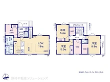【千葉県/柏市柏の葉】柏市柏の葉2丁目 新築一戸建て 間取り図