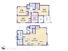 【千葉県/松戸市平賀】松戸市平賀 新築一戸建て 間取り図