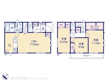 【千葉県/松戸市稔台】松戸市稔台8丁目 新築一戸建て 間取り図