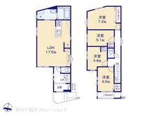 【千葉県/柏市西原】柏市西原1丁目 新築一戸建て 間取り図
