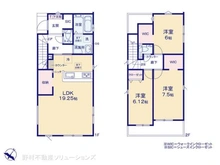 【千葉県/松戸市六高台】松戸市六高台4丁目 新築一戸建て 間取り図