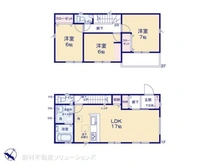 【千葉県/松戸市六高台】松戸市六高台4丁目 新築一戸建て 間取り図