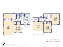 【千葉県/松戸市千駄堀】松戸市千駄堀 新築一戸建て 間取り図