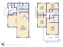 【千葉県/柏市永楽台】柏市永楽台3丁目 新築一戸建て 間取り図