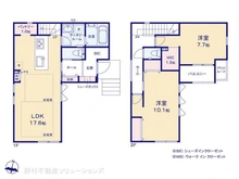 【千葉県/流山市西初石】流山市西初石2丁目 新築一戸建て 間取り図