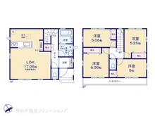 【千葉県/松戸市日暮】松戸市日暮8丁目 新築一戸建て 間取り図
