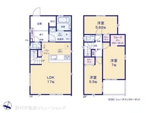 【千葉県/松戸市常盤平】松戸市常盤平2丁目 新築一戸建て 間取り図