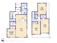 【千葉県/松戸市常盤平】松戸市常盤平2丁目 新築一戸建て 間取り図