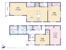 【千葉県/松戸市千駄堀】松戸市千駄堀 新築一戸建て 間取り図