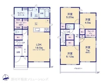 【千葉県/松戸市新松戸】松戸市新松戸6丁目 新築一戸建て 間取り図