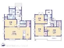 【千葉県/松戸市新松戸】松戸市新松戸6丁目 新築一戸建て 間取り図