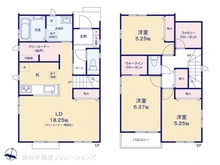 【千葉県/松戸市小金原】松戸市小金原8丁目 新築一戸建て 間取り図