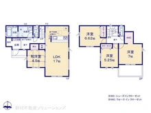 【千葉県/松戸市東平賀】松戸市東平賀 新築一戸建て 間取り図