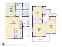【千葉県/柏市松ケ崎】柏市松ケ崎 新築一戸建て 間取り図