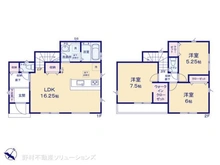 【千葉県/流山市向小金】流山市向小金3丁目 新築一戸建て 間取り図