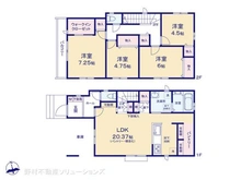 【千葉県/松戸市新松戸】松戸市新松戸6丁目 新築一戸建て 間取り図